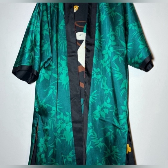 Chicos Nature Print reversible  Kimono size XXS-XS - Picture 7 of 11